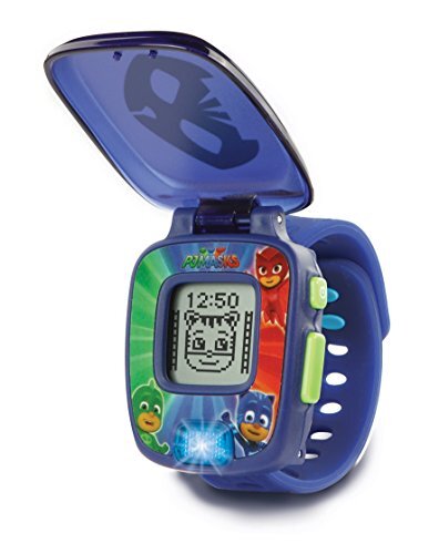 VTech PJ Masks Gatuno 3480-175822 Educatieve klok, digitaal, met minspelletjes en activiteiten, blauw