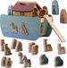Nukido Arche de Noé en bois avec animaux NK-862