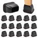 Omgoods - Lot de 16 protections en feutre pour pieds de chaise, conçues pour protéger les sols