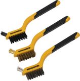 Roughneck ROU52005 Ultra Slim Wire Borstelset - 3 Stuk
