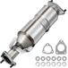 VEVOR Catalytic Converter Exhaust Compatible with Honda Accord DX/EX/LX 2003-2007 2.4L L4, OEM Quality High-Flow Catalytic Converter, Automotive Maintenance Replacement Part