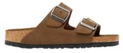 BIRKENSTOCK Arizona Dark Tea narrow fit Suede Unisex