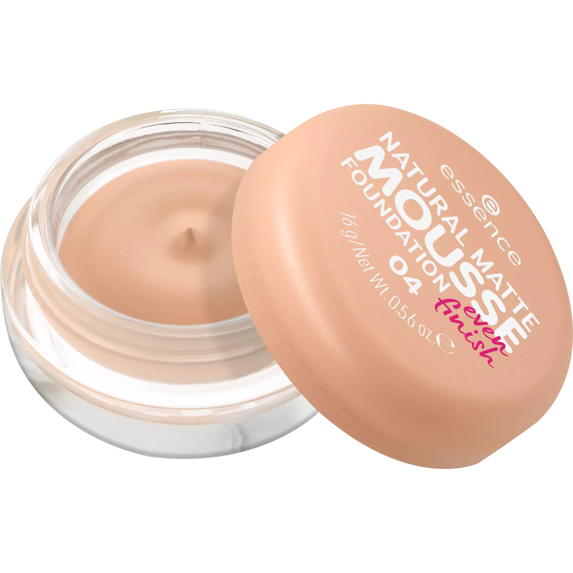 Essence Natural Matte Mousse Foundation - 04 - 16g