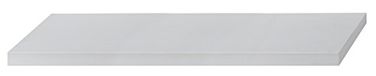 King Home M1106018/B Tamburin plank MDF, wit, 150 x 25X5H