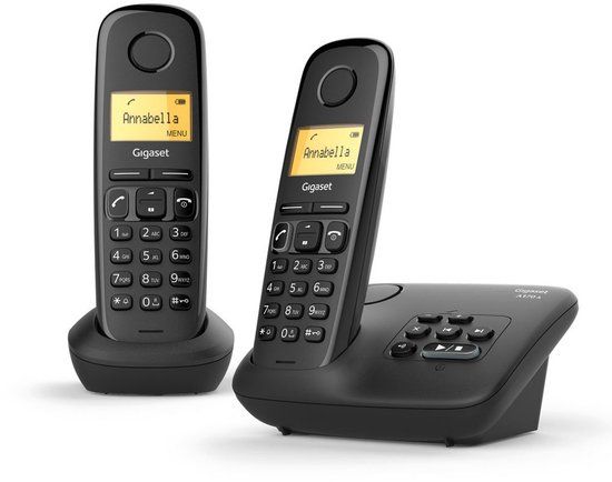 Gigaset AL170A Duo DECT-telefoon Zwart