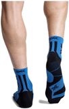 X-Socks Trailrun Discover Ankle Sokken Mineral Blue/X Black 39-41