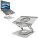 ACT Laptopstandaard 360° draaibaar, met ventilator, traploos in hoogte verstelbaar AC8106