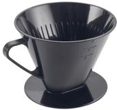 Metaltex Koffiefilterhouder Zwart Nr. 4