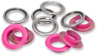 Prym Ringen met schijven 14mm fuchsia 15st