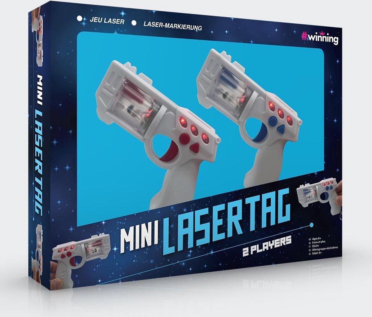 Winning #Winning - Mini Lasergameset - Laser Tag - 2 spelers