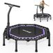 Tapis de fitness intérieur - Octogonal - 130 cm - Pour adultes jusqu'à 205 kg - Poignée réglable