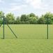 vidaXL Euro Hek 1,2 x 10 m PVC-gelaagd ijzer Groen