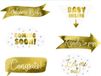 PartyDeco Baby Shower Goud - 6 stuks