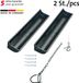 Westmark Support mural pour 2 vélos, plastique, noir/argent, 5 ans de garantie