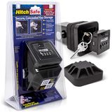 HitchSafe HitchSafe Key Vault, volledig van metaal, Hs7000 sleutelkluis, zwart, geschikt voor 2" Hitch Receiver
