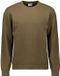 No Excess Trui met ronde hals en diagonaal breipatroon - Taupe - XXXL