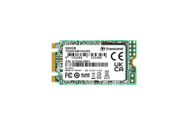 Transcend 425S 500GB M.2 SATA III 3D NAND SSD