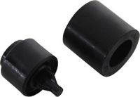 Buzaglo CGN France Rubber nippel met klep Zwart