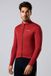 Acelera Intermediate Fleece Winter Jacket Burgundy Red - Thermo - Fietsjack - Wielrenjack - Fietsjas - Heren - Fietsshirt Lange Mouwen- Maat S