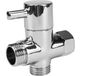 Sans marque vanne d'inversion 3 voies douche 20 mm G 1/2 pouce vanne de dérivation robinet vanne d'inversion douche convertisseur laiton bain commutateur système de douche pièce de rechange pour toilettes, salle de bain, cuisine