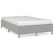 vidaXL Cadre de lit sans matelas, gris clair, 120x200 cm, tissu
