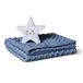 Interbaby Baby geschenkset: bubbeldeken, marineblauw en lampenkap