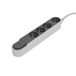 Chacon Design multistekker 4 x 16A met schakelaar, 3m, grijs