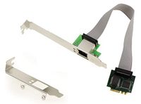 KALEA-INFORMATIQUE M.2 NGFF E A Key Gigabit LAN Ethernet 10/100/1000Mbps kaart met Intel I210 Chipset