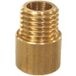 Tibelec 2 raccords mâle 11mm/femelle 10x1 laiton