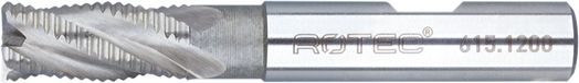 Rotec HSS-E Ruwfrees, ongecoat, ø30 - ø30x45x121xø25mm Z=6 / HR / DIN 844-B / kort - 6153000