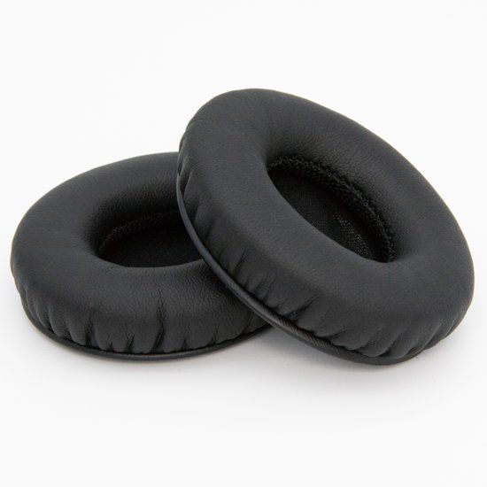 Mmobiel Koptelefoon oorkussens earpads geschikt voor: BEATS by Dr. Dre SOLO HD 1 kunstleer zwart