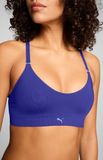 PUMA Voorgevormde Triangel Sport Top - Blue -