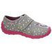 Fischer Markenschuh Fischer Boogy Kinderschuhe Mädchen Hausschuhe Grau Freizeit