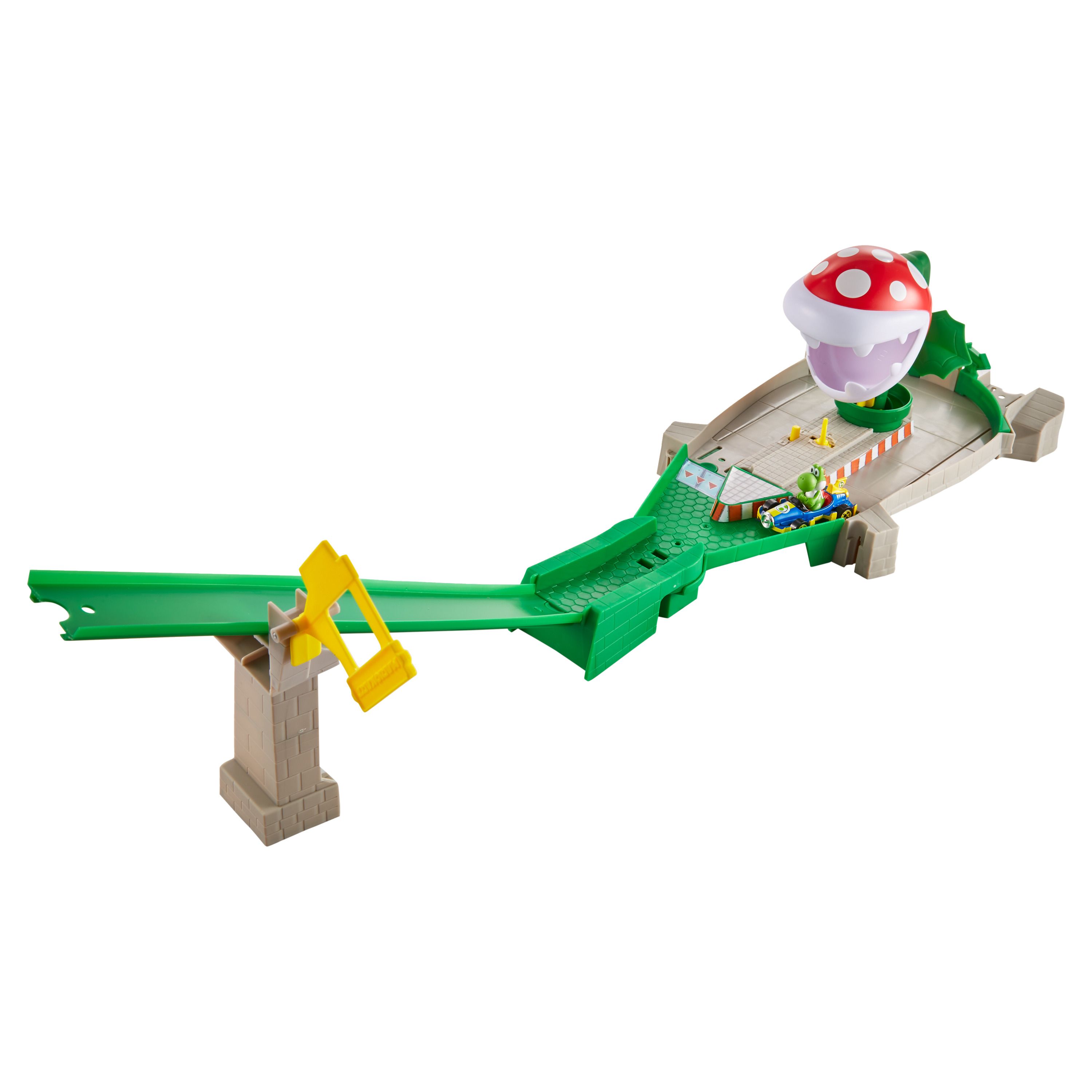 Hot Wheels Mario Kart Piranha Plant Track Set - Vehicle & Track Set - Multicolour