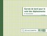 Exacompta 5x Boekje voor opvolging van de verplaatsingen - 5090E