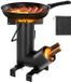 VEVOR Rocket Stove, BBQ Rocket Houtkachel Gemaakt van Koolstofstaal met Draagtas, voor Het Branden van Takken, Stokjes of Houtskool voor Buiten Koken, Kamperen Buiten Kampeerkachel, Kampeergrill