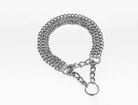 Nobby Kettingen Choker Drie rijen Chroom, 50 cm/ 2.0 mm