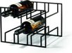 Philippi Design Wijnrek CUBO - 6 flessen - Staal - Zwart