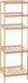 five simply smart 5five Opbergrek met 5 niveaus voor de badkamer naturel bamboe 35x32x77 cm