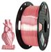 Filament PLA Seidenrosa, 1,75 mm, 1 kg, pour impression 3D, finition métallique brillante