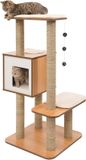Merkloos / Sans marque Wan GmbH Krabpaal voor katten, 121.5 cm, Beige/Bruin