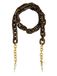 Cheeky Chain Mathilda Ketting bruin / goud