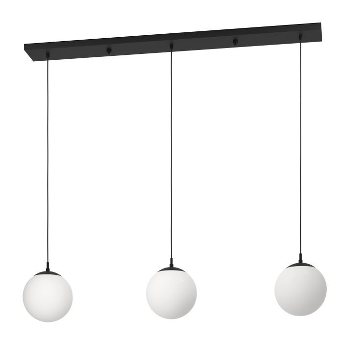 EGLO Rondo 3 Hanglamp - Zwart - E27 - 121 cm