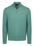 Steppin' Out Colin Half-Zip Trui Groen - Maat L - Heren