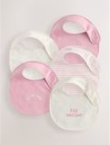 Next - Meisjes - Set van 5 babyslabbetjes - Roze