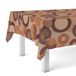 Martina Home Wasdoek tafelkleed, Tambre, oranje, 250 x 140 cm