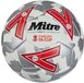 Mitre Voetbal FA Cup 24-25 Wit-Zilver-Rood Maat 4