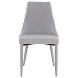 Beliani CAMINO - Dining Chair - Grey - Polyester