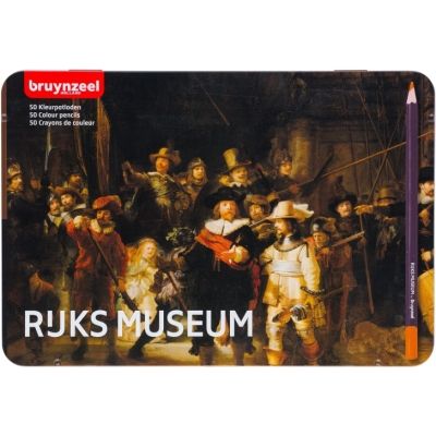 Bruynzeel Dutch Masters Blik 50 Kleurpotloden - 8712079413675