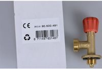 Lankhorst Taselaar Robinet de gaz Campinggas X combi Or Polyester